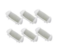 VALICLUD Lot De 6 Têtes De Rechange Pour Exfoliant Électrique Pieds, Rouleau Abrasif Solide, Compatible Lime Électrique Petit Format, Accessoire Pédicure Exfoliation Pieds Modalité Domestique