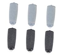 VALICLUD Lot de 6 Têtes de Rechange pour Meuleuse à Pied Électrique Élimine Callosités Accessoires de Soins des Pieds Compatibles de Nombreuses Marques Design Lavable