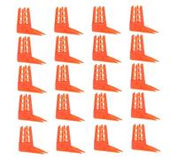 VALICLUD Lot de 60 Protecteurs de Cellules en Plastique pour Apiculture Cages d'Isolement pour Reines d'Abeilles Accessoires d'Élevage de Reines Outil Apicole pour Ruches