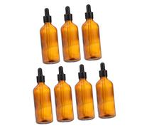 VALICLUD Lot De 7 Flacons D'Huiles Essentielles Compte-Gouttes Rechargeables Réutilisables Pour Le Voyage Et La Distribution De Liquides
