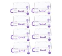 VALICLUD Lot de 8 Boîtes à Transparentes de Valise Mini-Valises Décoratives Boîtes à Dragées pour Mariage Fournitures de Fête pour Mariages et Anniversaires