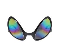 VALICLUD Lunettes Extraterrestres Amusantes pour Adultes, Plastique Abs, Branches Réglables, Forme Œil Unique, pour Fête Halloween et Cosplay