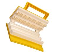 VALICLUD Machine à Brochettes de Viande Portable Double Rangée Outil de Barbecue en Acier Inoxydable Accessoire Pratique pour Brochettes et Kebabs pour Jardin Terrasse et Camping