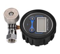 VALICLUD Manomètre Régulateur Débitmètre Numérique pour Compresseur Air Affichage Digital et Vanne de Commande Pneumatique, Conçu pour Transport Facile et Usage Polyvalent