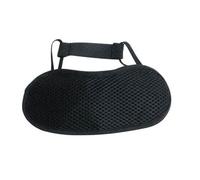 VALICLUD Masque de Sommeil en Charbon de Beige Bandeau Élastique Anti-Lumière Confortable Voyages Sieste Unisexe Aide à la Détente