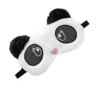 VALICLUD Masque de Sommeil Panda Mignon Brodé Cache Yeux Confortable et avec Bande Élastique Ajustable pour Voyage Relaxation et Sieste