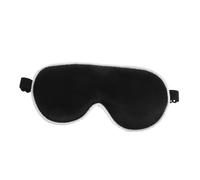 VALICLUD Masque De Sommeil Pour Bébé En Soie Noire, Léger Et Lavable En Machine, Cache-œil Doux Occultant, Pour Sieste, Voyage, Sommeil Réparateur, Masque Confort Pour -nés