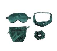VALICLUD Masque Sommeil Occultant Satin avec Bandeau Élastique pour Dormir Cache Yeux Doux et de Rangement Set pour Voyage et Confort Nocturne