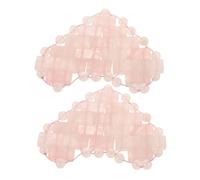 VALICLUD Masque Yeux Forme De Cœur Quartz Cache-yeux Pour Dormir Outil De Massage Pour Yeux Masque De Sommeil