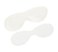 VALICLUD Masque Yeux Jetable en Tissu Non Tissé Blanc, Léger et Fin, 600 Pièces pour Soins du Visage en Salon de Beauté, S'adapte Parfaitement la Peau