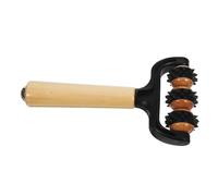 VALICLUD Massage Bois Avec Boule Acier Outil De Massage Portable Pour Relaxation Musculaire Du Dos Épaules