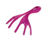 VALICLUD Masseur De Tête Outil Six- Masseurs Brosse De Massage Du Cuir Chevelu Poil Grattoir Cuir Chevelu Pellicules Masseur De Griffes De Tête Violet,mauve Plastique