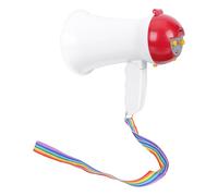 VALICLUD Mégaphone 5w Portable Léger en Plastique Abs Amplification Vocale Design Unique et Sophistiqué pour Enseignement et Discours