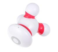 VALICLUD Mini Masseur de Cou Portable Rouge USB Appareil de Massage Corporel Compact Triangulaire Outil Vibrant Rechargeable pour Dos Épaules et Physiothérapie Usage Relaxant et