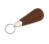 VALICLUD Mini Porte Clé Cuir Chaussures À Enfiler Durable et Accessoire de Voyage pour Aînés Couleur Marron