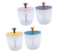 VALICLUD Mini Tasse Moussante Lot De 4, Colorée, En Pp Compact, Créateur De Bulles Pour Nettoyant Visage, Soin Quotidien, Nettoyage Profond