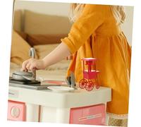 VALICLUD Miniature Machine à Pop-corn Multifonction pour Maison de Poupée Chauffante Rapide Pop Corn Sucré et Sucettes Modèle Réaliste pour Décor Cinéma et Fête