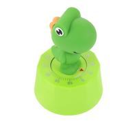 VALICLUD Minuteur Mécanique Élève à Compte à Rebours Minuterie D’Étude en Plastique Vert Dinosaure Outil de Gestion du Temps pour Élèves Minuterie Éducative Multifonctionnelle pour