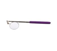 VALICLUD Miroir d'Inspection Télescopique Rond Flexible pour Véhicules avec Poignée Extensible et Rotation à 360 Degrés, pour Maintenance et Soudure Automobile