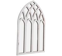 VALICLUD Miroir Fenetre Decoratif Mural Carreaux Style Gothique Arche Imitation Fenetre pour Salon Salle de Bain