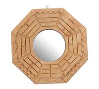 VALICLUD Miroir Feng Shui Bagua de Pêcher Convexe pour Décoration Murale Compact et Facile à Installer Surface Verre Claire pour Maison et Bureau