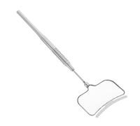 VALICLUD Miroir Pour Extensions De Cils Rotatif Aide-règle Et Miroir De Maquillage Acier Inoxydable Angles Réglables Poignée Confortable