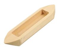 VALICLUD Modèle de Bateau Bois Brut à Peindre Décor Rustique de Canoë Miniature Artisanat Créatif pour Décoration Intérieure Projet DIY Personnalisé