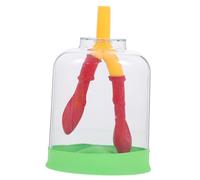 VALICLUD Modèle Poumons Éducatif Léger et Portable pour Enseignement Respiration Humaine Démonstration Fonction Pulmonaire et Expériences Diaphragme Outil d'Étude pour Couleur Aléatoire