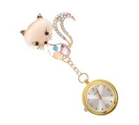 VALICLUD Montre de d'infirmière infirmière Accessoire Montre numerique Montre de médecin délicate Montre de Poche Montre de Poche à Enrouleur de Badge Alliage