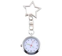 VALICLUD Montre de Poche Infirmière Porte-Clés Étoile, Surveillance Infirmière Femmes, Montre Suspendue pour Hôpital, Design Pratique et Matériaux Sûrs, Présent Infirmier Professionnel