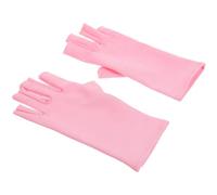 VALICLUD Moufles Uv pour Ongles 1 Demi-Doigts Protection Anti-Uv Accessoire Nail Art Résistants à L'Usure pour en Gel Lavables