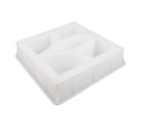 VALICLUD Moule à Béton Creux en Plastique Blanc, Structure Modulaire C30 et Surface Lisse pour Assemblage Rapide sur Grands Chantiers ou Maisons Villageoises