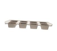 VALICLUD Moule à Cake Rectangulaire Antiadhésif Acier Cavités Plaque de Cuisson Mini pour Pâtisserie Maison et Professionnelle Facile à Nettoyer Doré