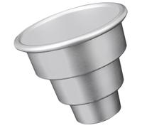 VALICLUD Moule à Cupcakes en Alliage D'aluminium Argenté, Forme Créative, Facile à Nettoyer, Usage Professionnel Présents de Pendaison de Crémaillère