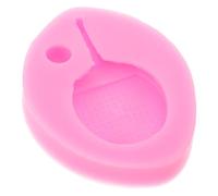 VALICLUD Moule en Silicone 5,4x7x1,3 Cm pour Pâtisserie Raquette et Balle de Ping-pong, Décoration Gâteau Fondant Chocolat, Résine, Glaçage, Multi-usages, Cuisson Micro-ondes Four