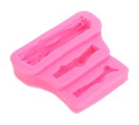 VALICLUD Moule en Silicone Alimentaire de Tronc D'arbre, Couleur Rose, Multifonction pour Fondant, Chocolat et Décoration de Gâteaux, Pâtisserie, Loisirs Créatifs et Fêtes