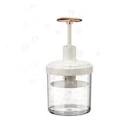 VALICLUD Mousseur de Savonnette Manuel pour Visage et Gel Gobelet Moussant Compact Gris Abs Portable pour Nettoyage en Profondeur en Extérieur et Voyage