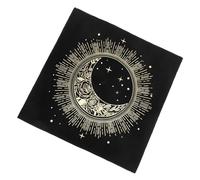 VALICLUD Nappe pour Tarot Tissu Tapis de Divination et avec Motif Mystérieux Tapis Confortable pour Lecture Oracles et Cartomancie