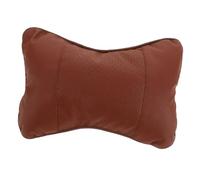 VALICLUD Oreiller Cervical Appui-tête Voiture Multifonctionnel Respirant Noyau Élastique, Coussin De Siège Auto Marron pour Voyage Soutien Nuque Voiture