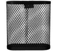 VALICLUD Organisateur de Bureau Métal Pot à Crayons Maille avec Capacité Spacieuse Support Polyvalent pour Instruments d’Écriture Règles et Petits Objets Base Antidérapante