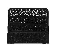 VALICLUD Organisateur de Lettres en Fer Moderne et Décoratif, Porte-Papeterie Élégant pour Réduire L'encombrement du Bureau, pour Salle D'attente ou École