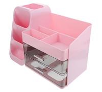 VALICLUD Organisateur de Maquillage Multifonction avec Rangement Soins Peau et Bijoux Boîte de Rangement pour Chambre et Salle de Bain Grand Espace Compartimenté pour Cosmétiques et Vanity