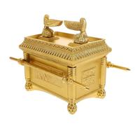 VALICLUD Ornement de Foi Ark Israël Métallique pour Décoration Intérieure Statue Religion pour Étagères et Tables de Jérusalem avec Détails Soignés
