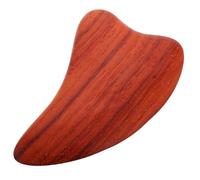 VALICLUD Outil de Massage Gua Sha en Bois Forme de Cœur Ergonomique pour Visage et Cou Tout Type de Peau Usage Corporel
