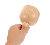 VALICLUD Outil De Massage Gua Sha En Bois Pour La Nuque Et Le Corps Avec Ventouse En Bois Beige