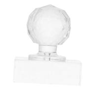 VALICLUD Outil de poudre d'ombre à paupières œil rougir réel le fard à paupières joint de pressage de poudre tampon de pressage cosmétique Acrylique Transparent