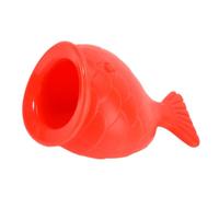 VALICLUD Outil de Repulpage des Lèvres Lèvres Pulpeuses en Silicone Rouge Forme Poisson Portable Facile à Utiliser N'importe Quand N'importe Où