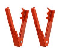 VALICLUD Outil pour Enlever Les Épines de Rosier Métal Lot de 2 pour Jardinage et Fleuristes, Pince Rouge Solide Ressort, Outil D’écorçage et Décapage Précis, Pratique pour Bouquet