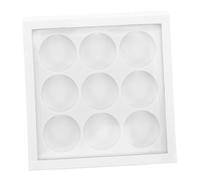 VALICLUD Palette De Fards à Paupières Vide Boîte De Maquillage Avec Compartiments Organisateur Cosmétique Portable Pour Voyages Et Événements