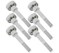 VALICLUD Palier de Table Réglable Mouvement Précis 6 Pièces, en Fer Argenté | Élément de Connexion pour Table à Manger, Hauteur Ajustable, Compatible Plupart des Tables